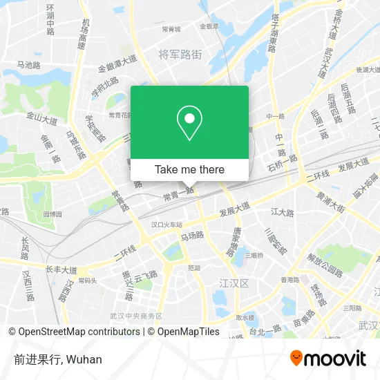 前进果行 map