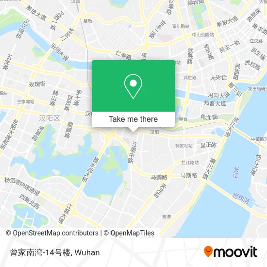 曾家南湾-14号楼 map