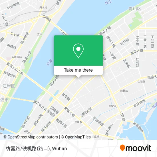 纺器路/铁机路(路口) map