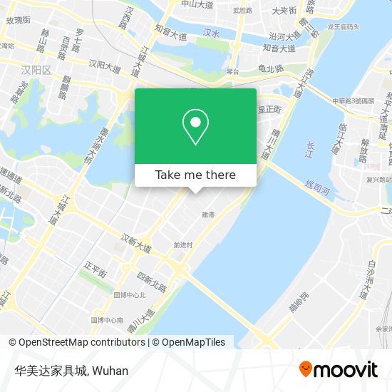 华美达家具城 map
