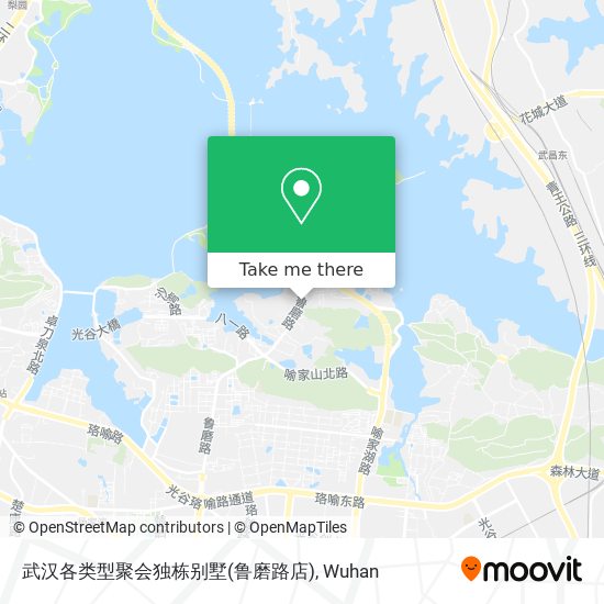 武汉各类型聚会独栋别墅(鲁磨路店) map