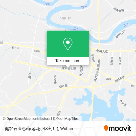 健客云医惠药(莲花小区药店) map