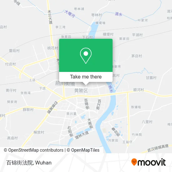 百锦街法院 map