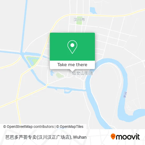 芭芭多芦荟专卖(汉川汉正广场店) map