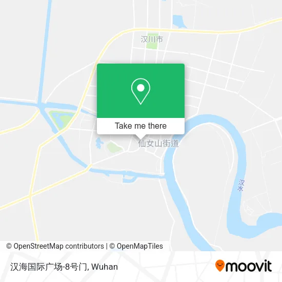 汉海国际广场-8号门 map