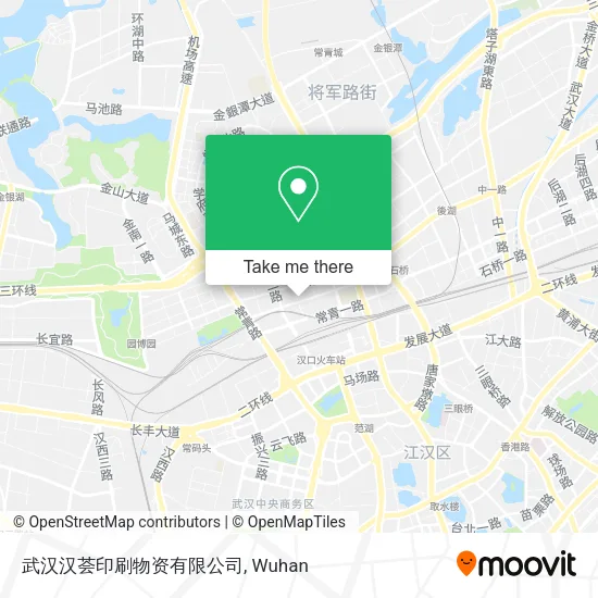 武汉汉荟印刷物资有限公司 map