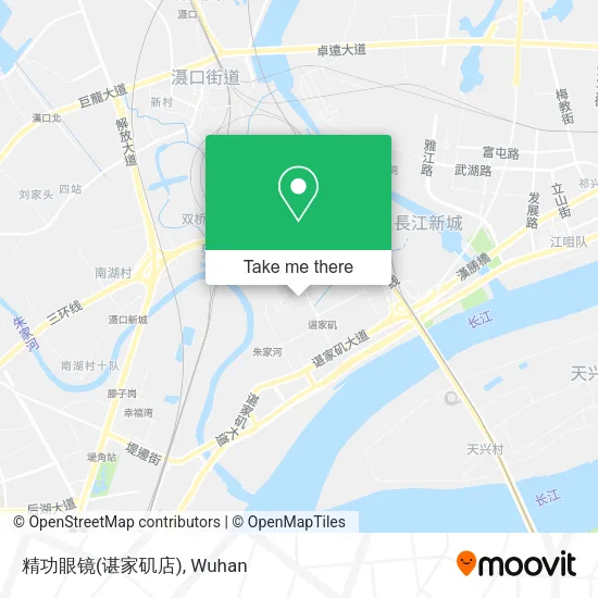 精功眼镜(谌家矶店) map