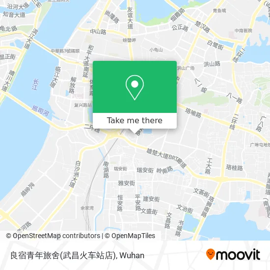 良宿青年旅舍(武昌火车站店) map