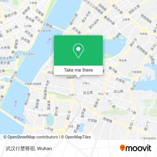 武汉行楚驿宿 map
