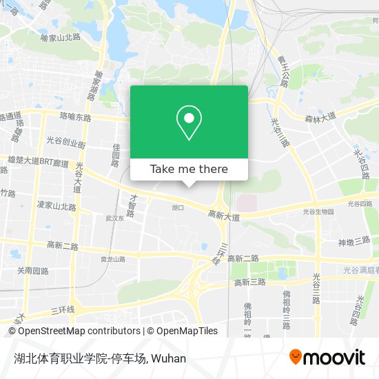湖北体育职业学院-停车场 map