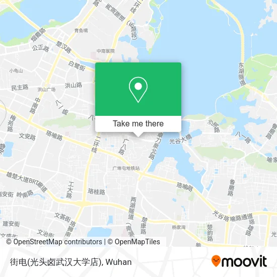 街电(光头卤武汉大学店) map