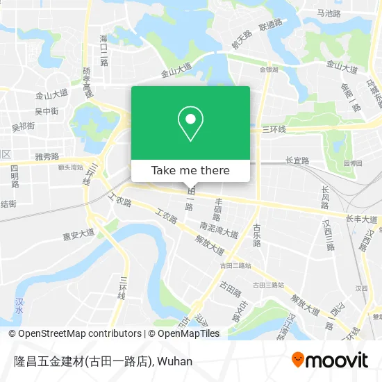 隆昌五金建材(古田一路店) map