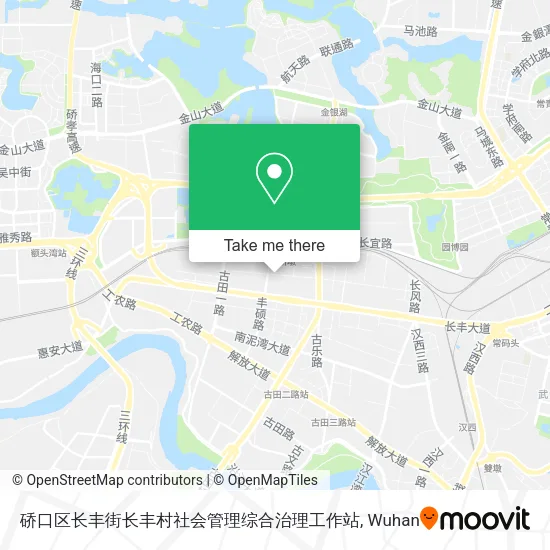 硚口区长丰街长丰村社会管理综合治理工作站 map