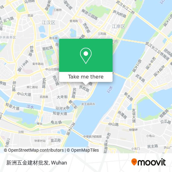 新洲五金建材批发 map