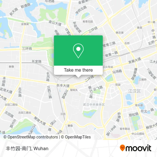 丰竹园-南门 map