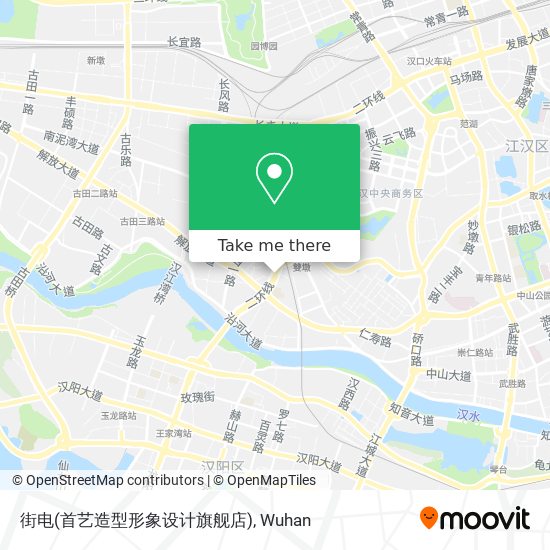 街电(首艺造型形象设计旗舰店) map