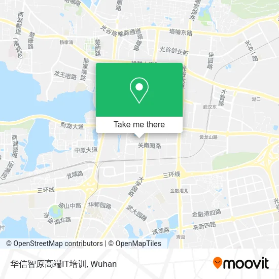 华信智原高端IT培训 map