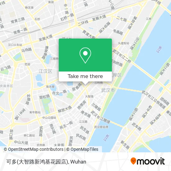 可多(大智路新鸿基花园店) map