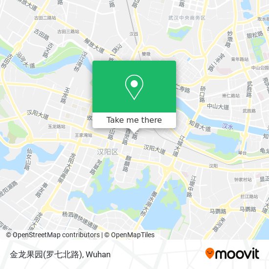 金龙果园(罗七北路) map