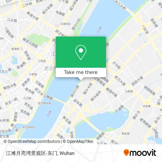江滩月亮湾景观区-东门 map