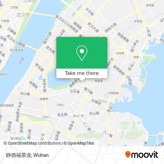 静德福茶业 map