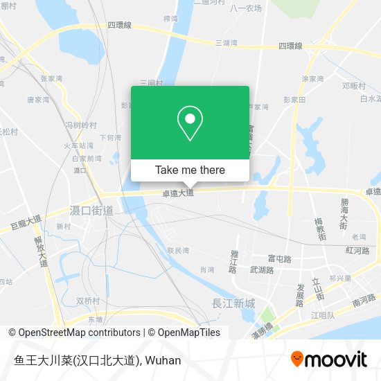 鱼王大川菜(汉口北大道) map