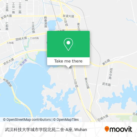 武汉科技大学城市学院北苑二舍-A座 map