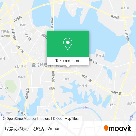 璟瑟花艺(天汇龙城店) map