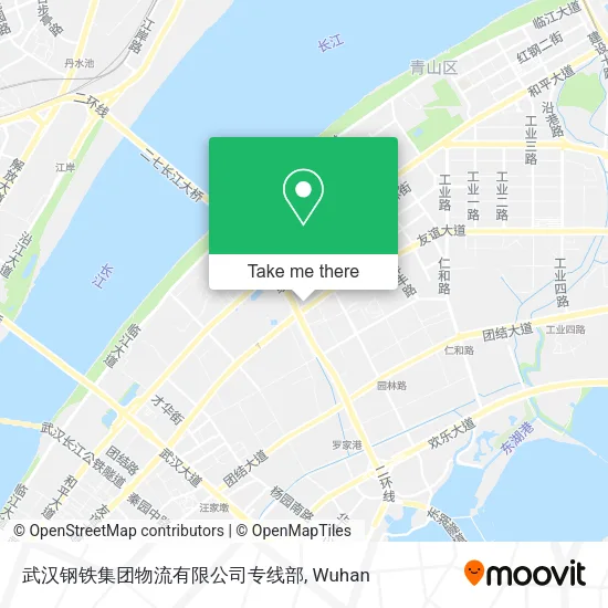 武汉钢铁集团物流有限公司专线部 map