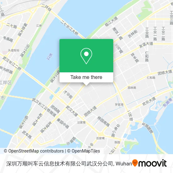 深圳万顺叫车云信息技术有限公司武汉分公司 map