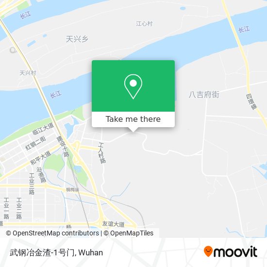 武钢冶金渣-1号门 map
