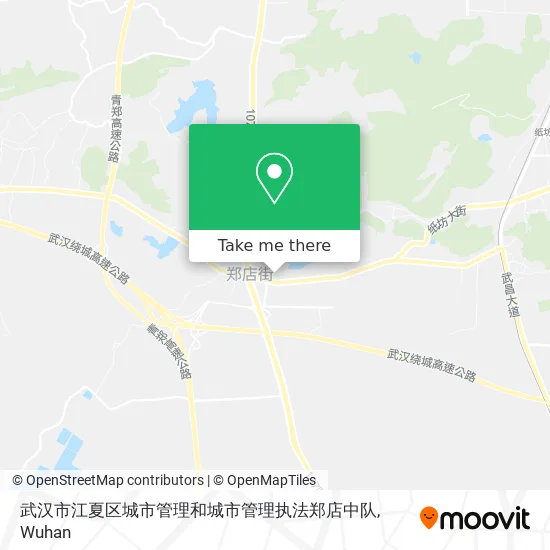 武汉市江夏区城市管理和城市管理执法郑店中队 map