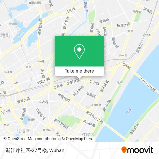 新江岸社区-27号楼 map
