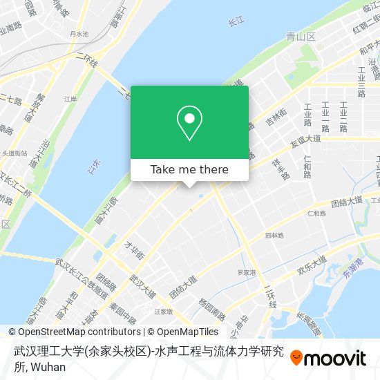 武汉理工大学(余家头校区)-水声工程与流体力学研究所 map