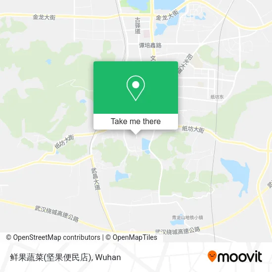 鲜果蔬菜(坚果便民店) map
