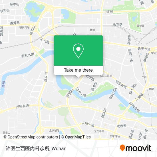 许医生西医内科诊所 map