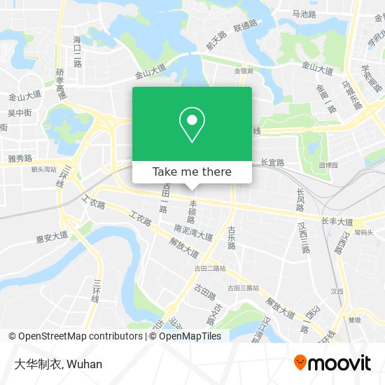 大华制衣 map