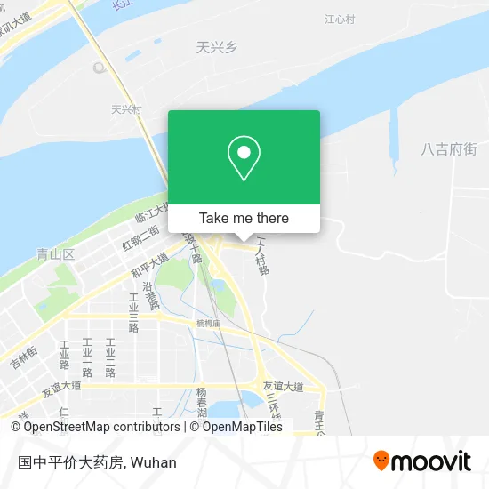 国中平价大药房 map