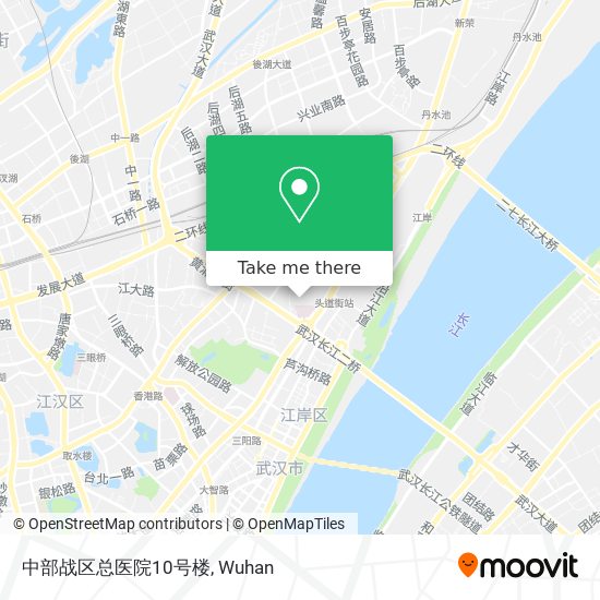 中部战区总医院10号楼 map