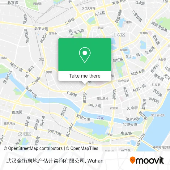 武汉金衡房地产估计咨询有限公司 map