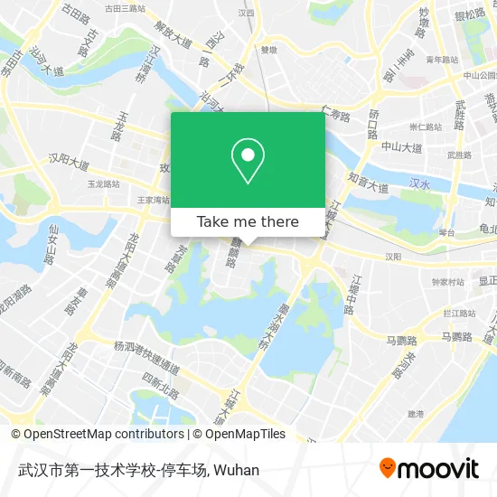武汉市第一技术学校-停车场 map