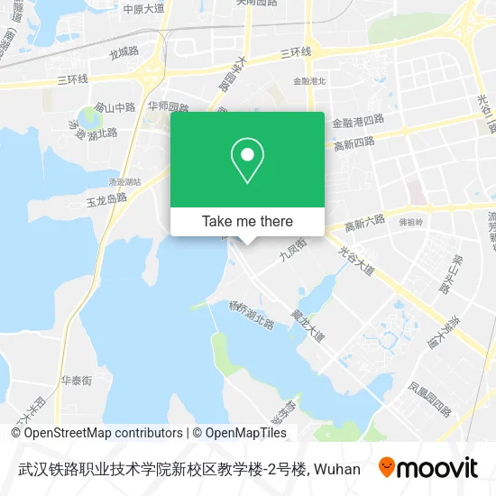 武汉铁路职业技术学院新校区教学楼-2号楼 map