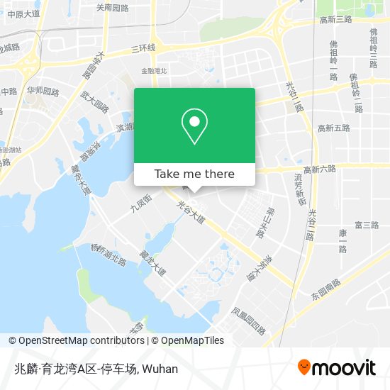 兆麟·育龙湾A区-停车场 map