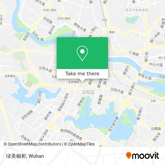 绿美橱柜 map