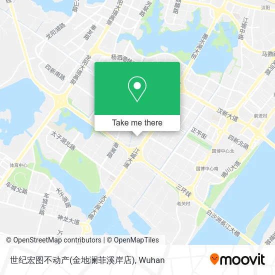 世纪宏图不动产(金地澜菲溪岸店) map