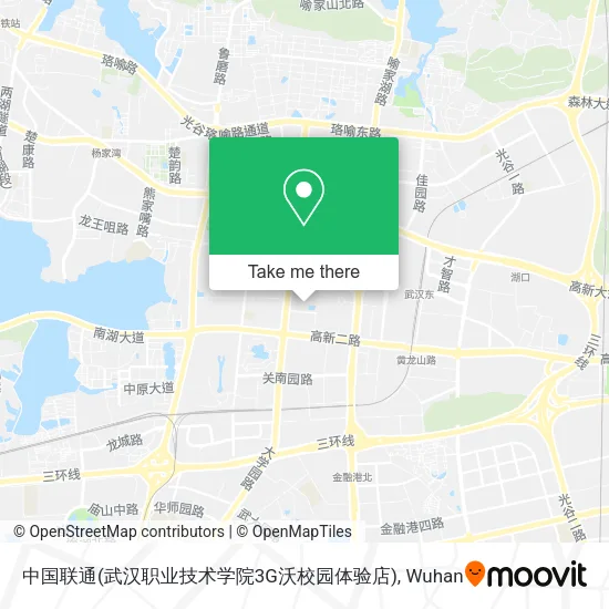 中国联通(武汉职业技术学院3G沃校园体验店) map