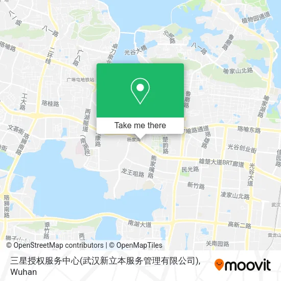 三星授权服务中心(武汉新立本服务管理有限公司) map