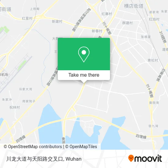 川龙大道与天阳路交叉口 map