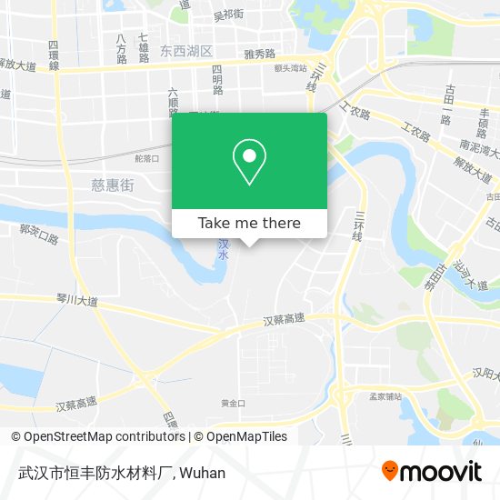 武汉市恒丰防水材料厂 map