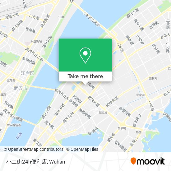 小二街24h便利店 map